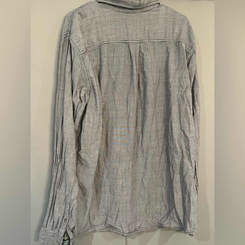 Eddie Bauer Men's Casual Shirt - 100% Cotton Lined Button up XLT vintage - Picture 3 of 5